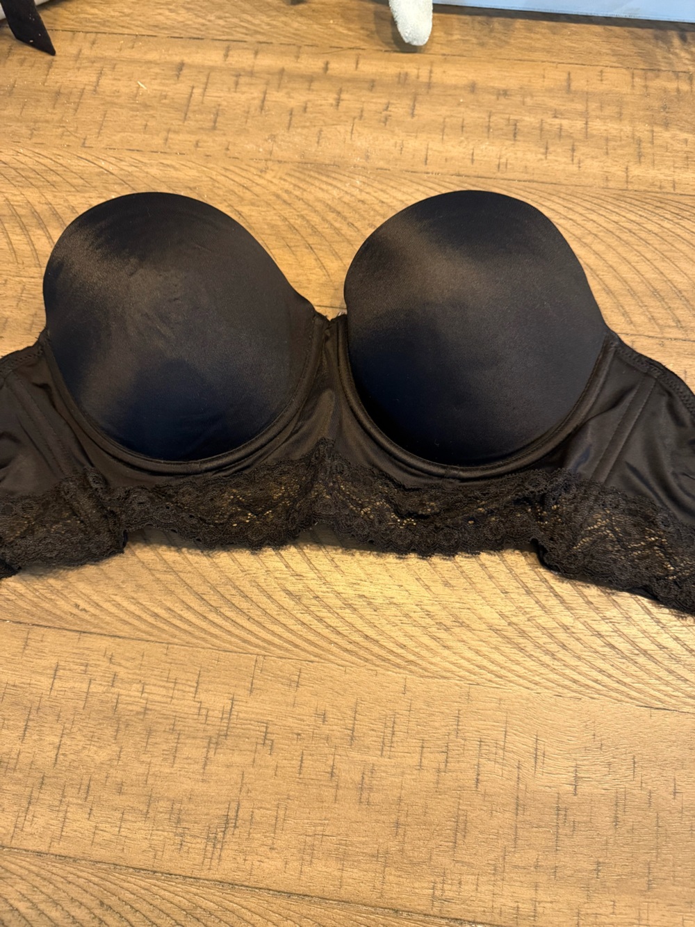 Self Expressions Maidenform Black Lace Underwire Bra 36C